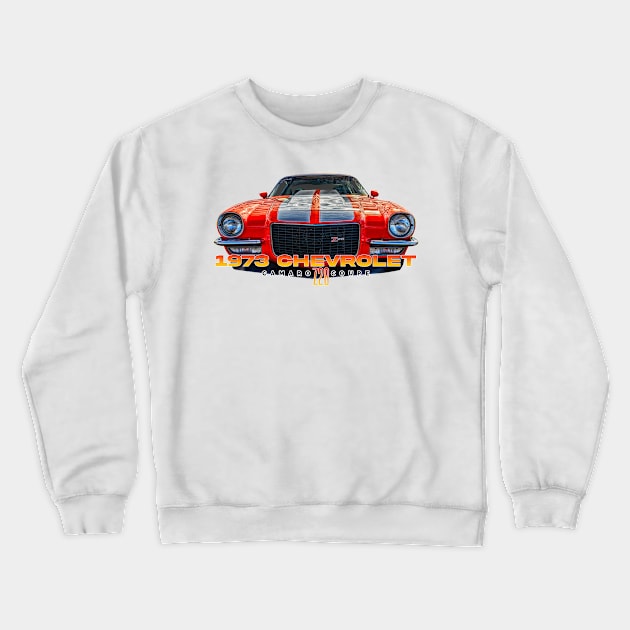 1973 Chevrolet Camaro Z28 Coupe Crewneck Sweatshirt by Gestalt Imagery